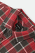 Men's Brixton Bowery Flannel in Washed Red & Black