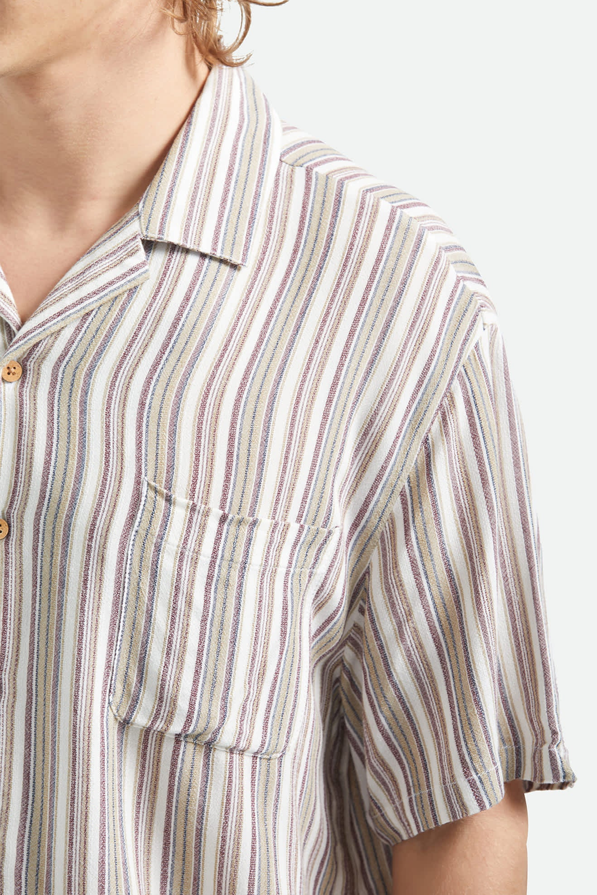 Men's Brixton Bunker Twisted Stripe