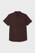 Men's Brixton Charter Slub SS Woven in Chocolate