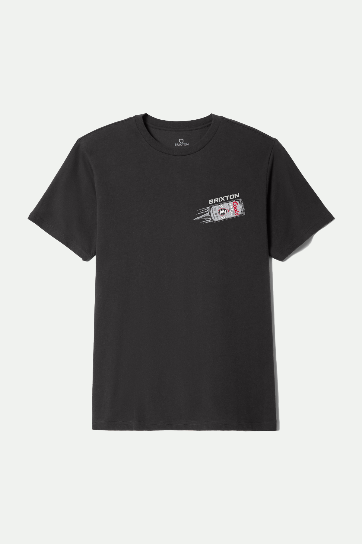 Men's Brixton Coors Light Silver Speed S/S Tee