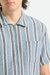 Men's Brixton Dexter Textured Stripe S/S Woven