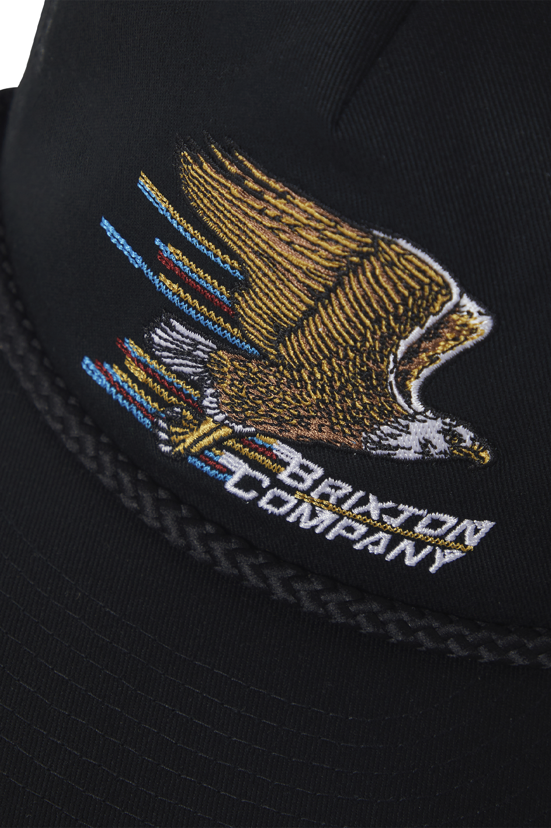 Brixton Free HP Snapback in Black