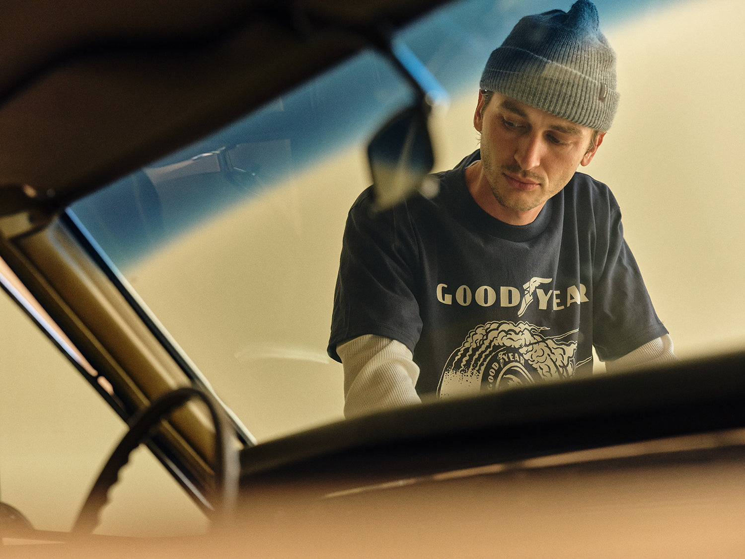 Men's Brixton Goodyear Cheater Slick Tee
