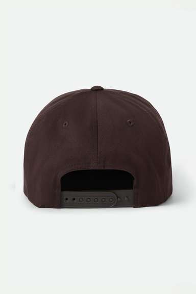 Brixton Grade HP Snapback in Pinecone Brown