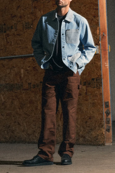 Men's Brixton Herringbone LW Chore Coat