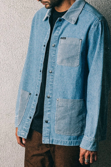 Men's Brixton Herringbone LW Chore Coat