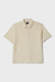 Men's Brixton Poolside SS Knit in Off White