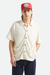 Men's Brixton Poolside SS Knit in Off White