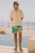 Men's Brixton Poolside SS Knit in Off White