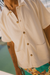 Men's Brixton Poolside SS Knit in Off White