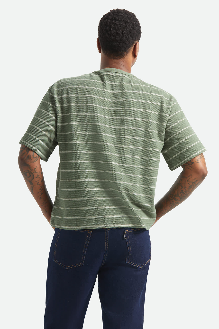 Men's Brixton Shield Pique S/S Boxy Knit