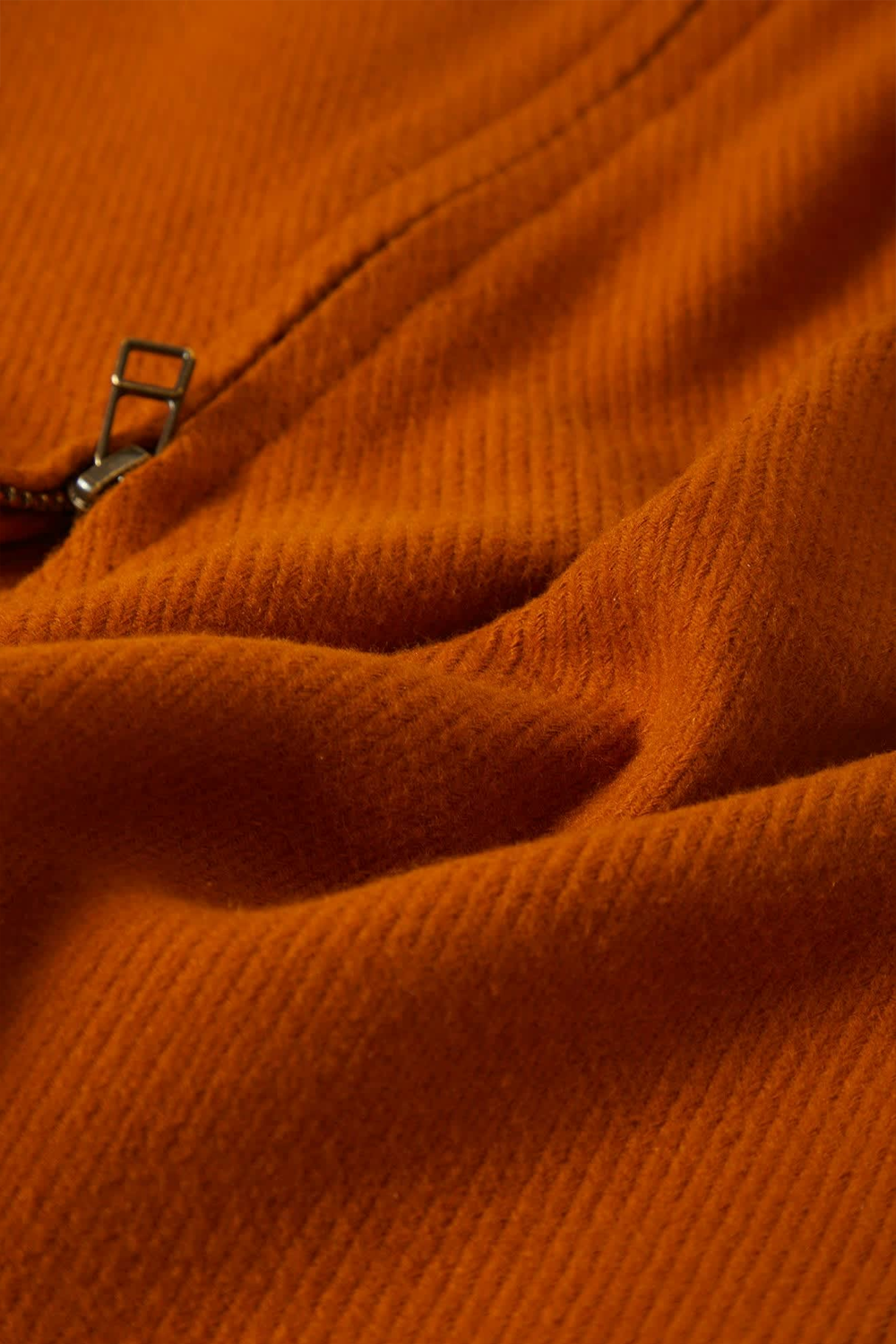 Brixton Union Zip Flannel in Rustic Caramel