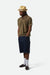 Men's Brixton Weekend Terry Cloth S/S Polo in Ivy Green