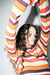 Women's Brixton Dolly LS Knit Dress in Multi Stripe