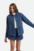 Women's Brixton Durham Shirt Jacket in Rinse Denim
