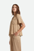 Women's Brixton Hudson Lounge S/S Woven in Washed Copper & Whitecap