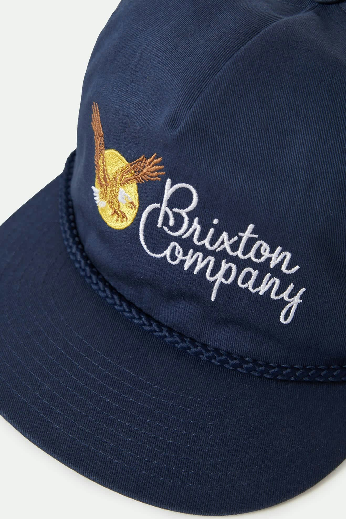 Brixton Soar HP Snapback in Washed Navy