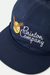 Brixton Soar HP Snapback in Washed Navy