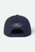 Men's Brixton Ford Built Tough Snapback