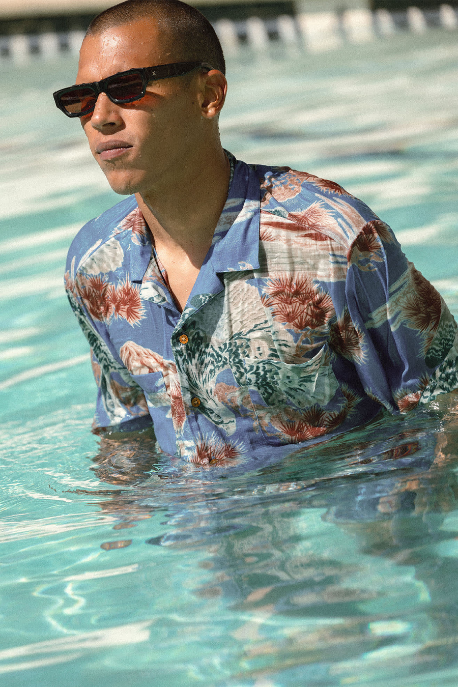 Men's Rainier x Brixton S/S Woven