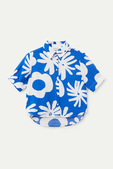 Women's Compania Fantastica Floral Crop Shirt