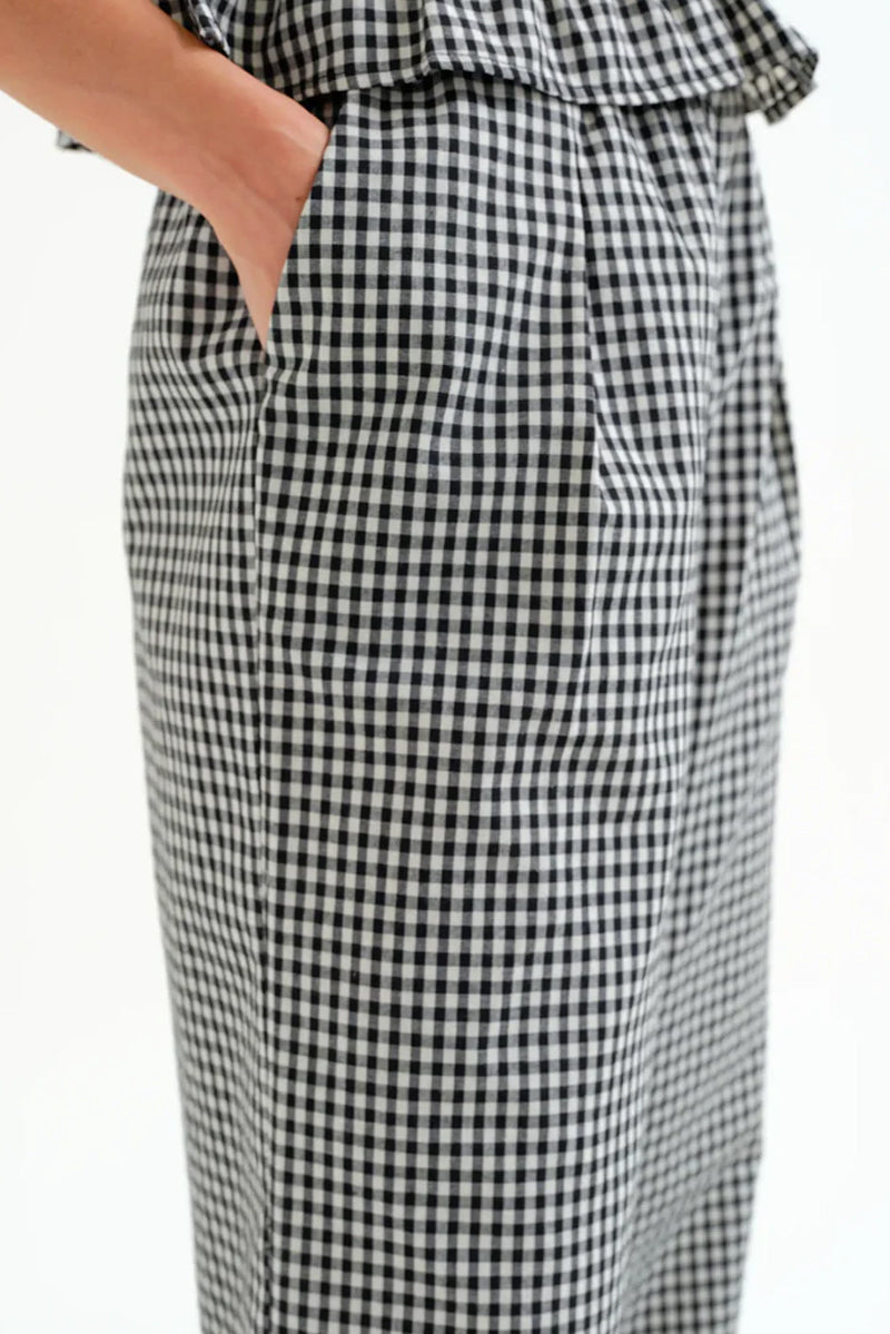 Compania Fantastica Gingham Trouser