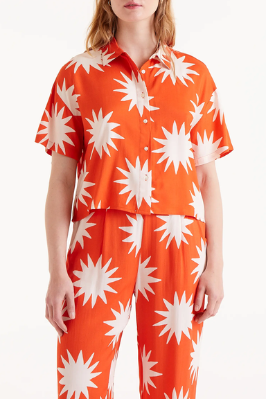 Women's Compania Fantastica Starburst Crop Shirt