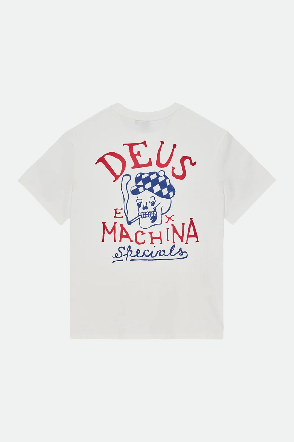 Men's Deus Ex Machina Bobskull Tee in White