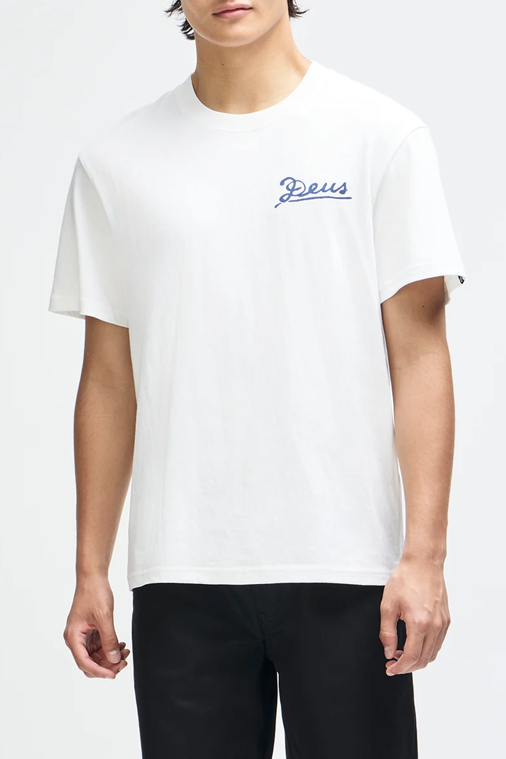Men's Deus Ex Machina Bobskull Tee in White