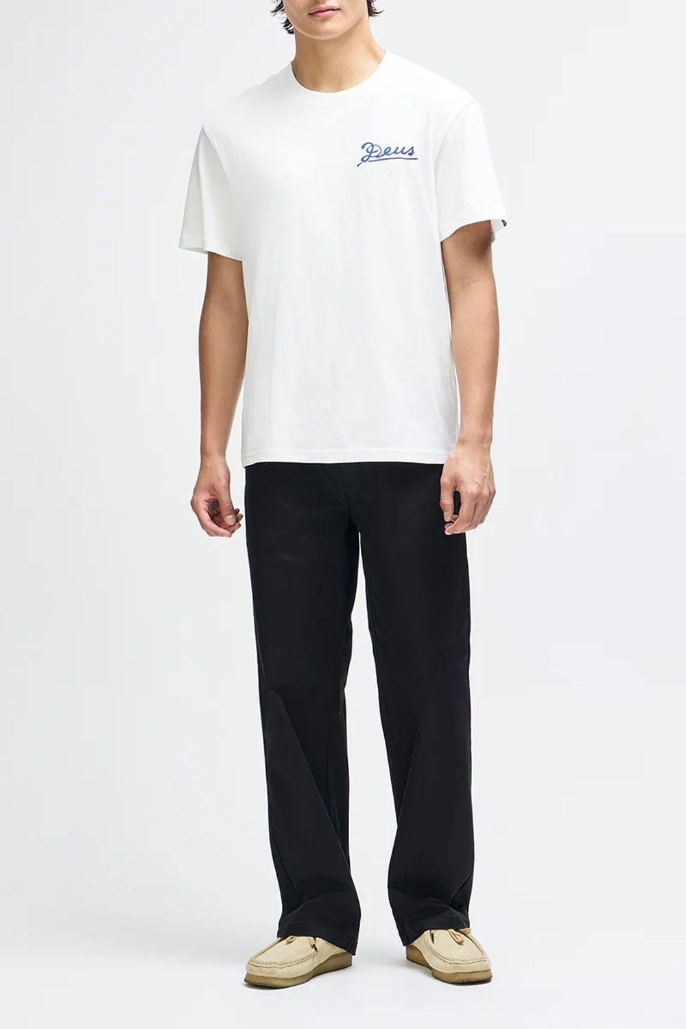 Men's Deus Ex Machina Bobskull Tee in White