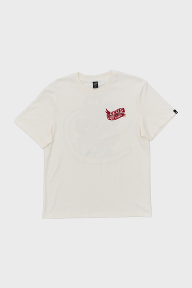 Men's Deus Ex Machina Jailer Sappy Tee in White