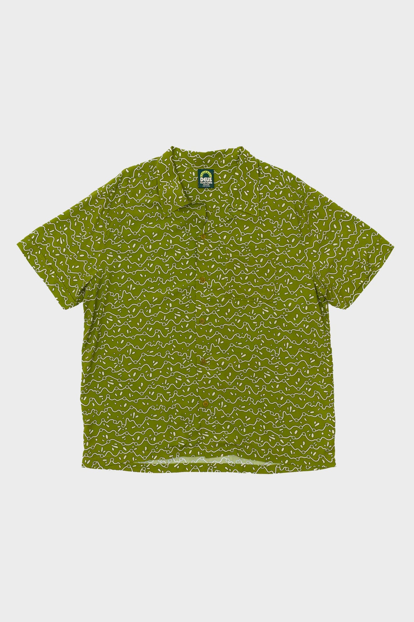 Men's Deus Ex Machina Phosphene Shirt