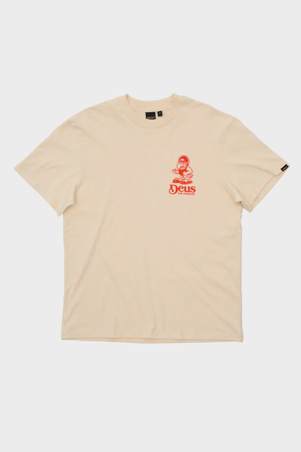 Men's Deus Ex Machina Raptor Tee in Dirty White