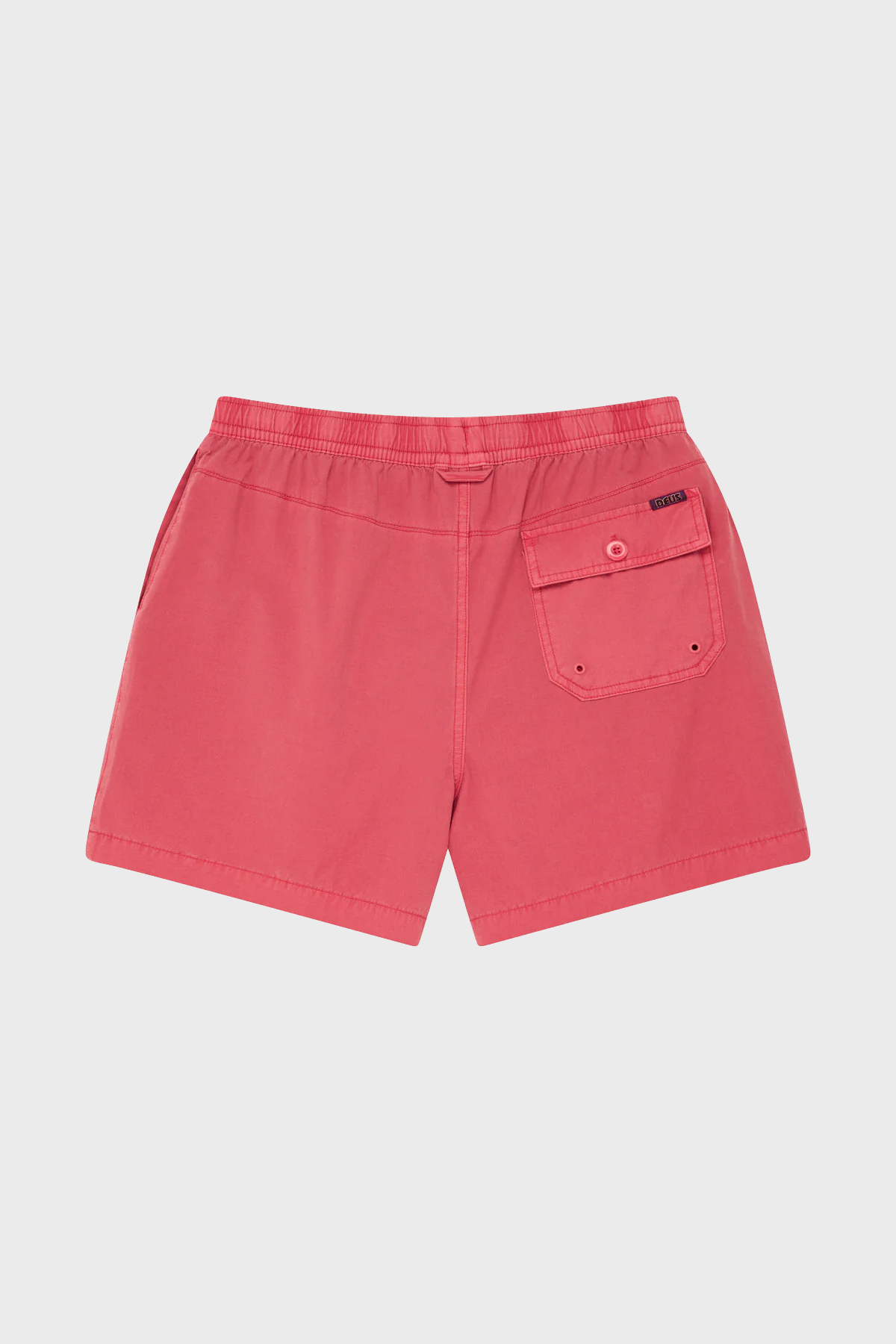 Sandbar Garment Dyed Mesh Short in Melon Red