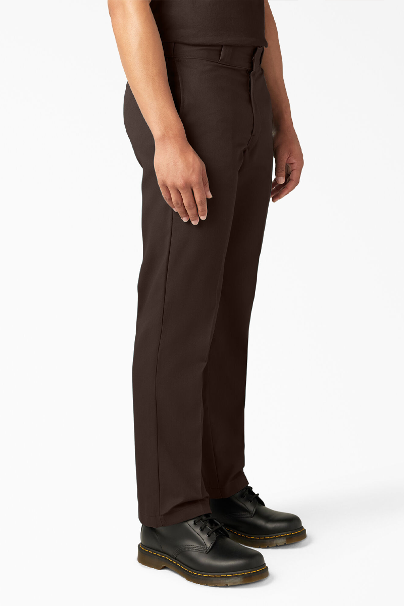 Men's Dickies Original Fit 874 Work Pant in Dark Brown