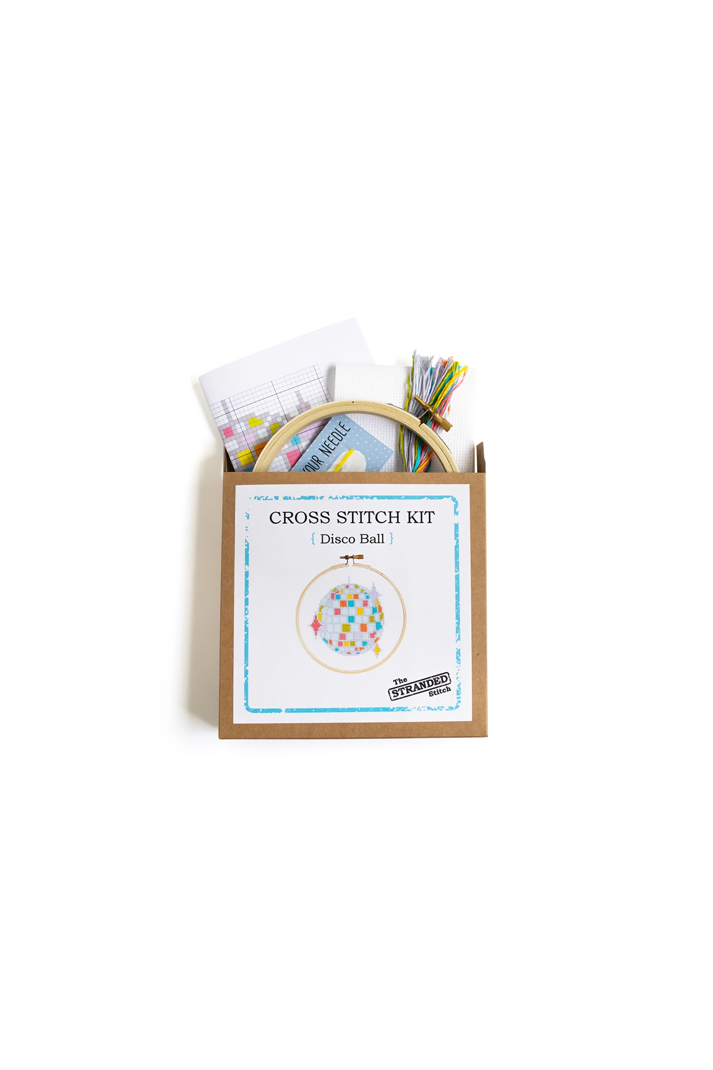 Disco Ball DIY Cross Stitch Kit