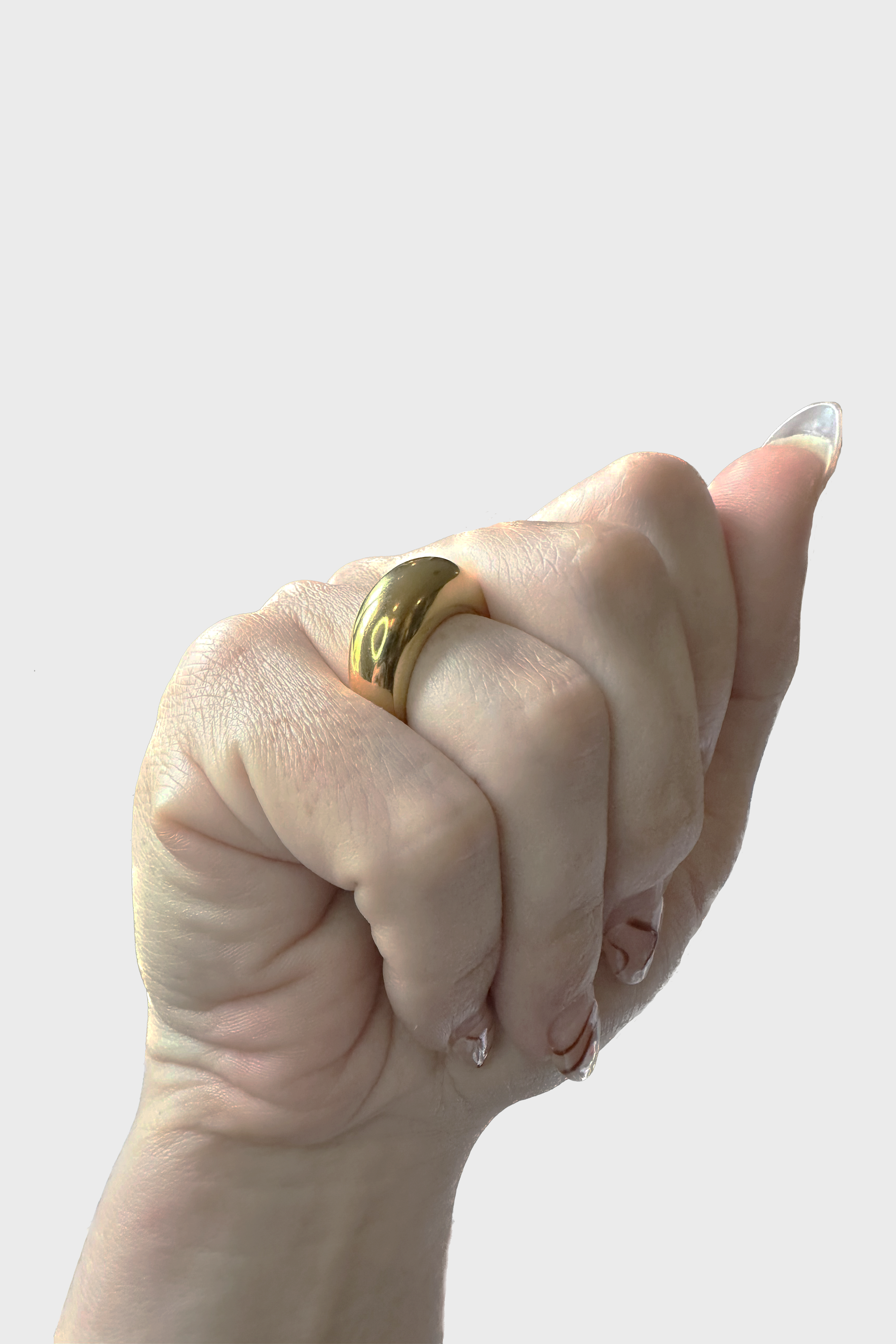 Dome Ring in Gold