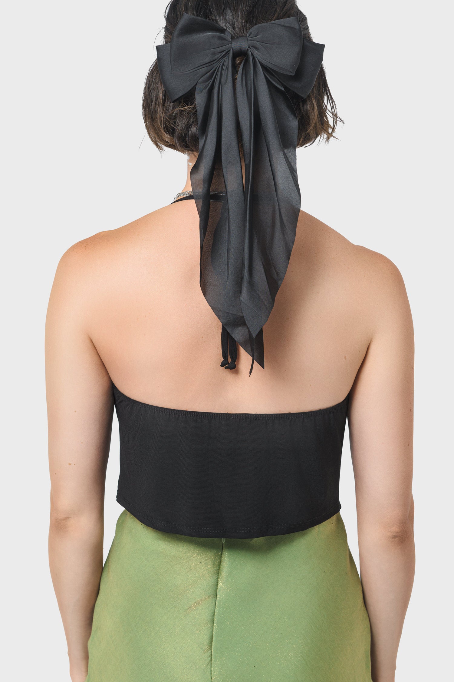 Retro Satin Bow