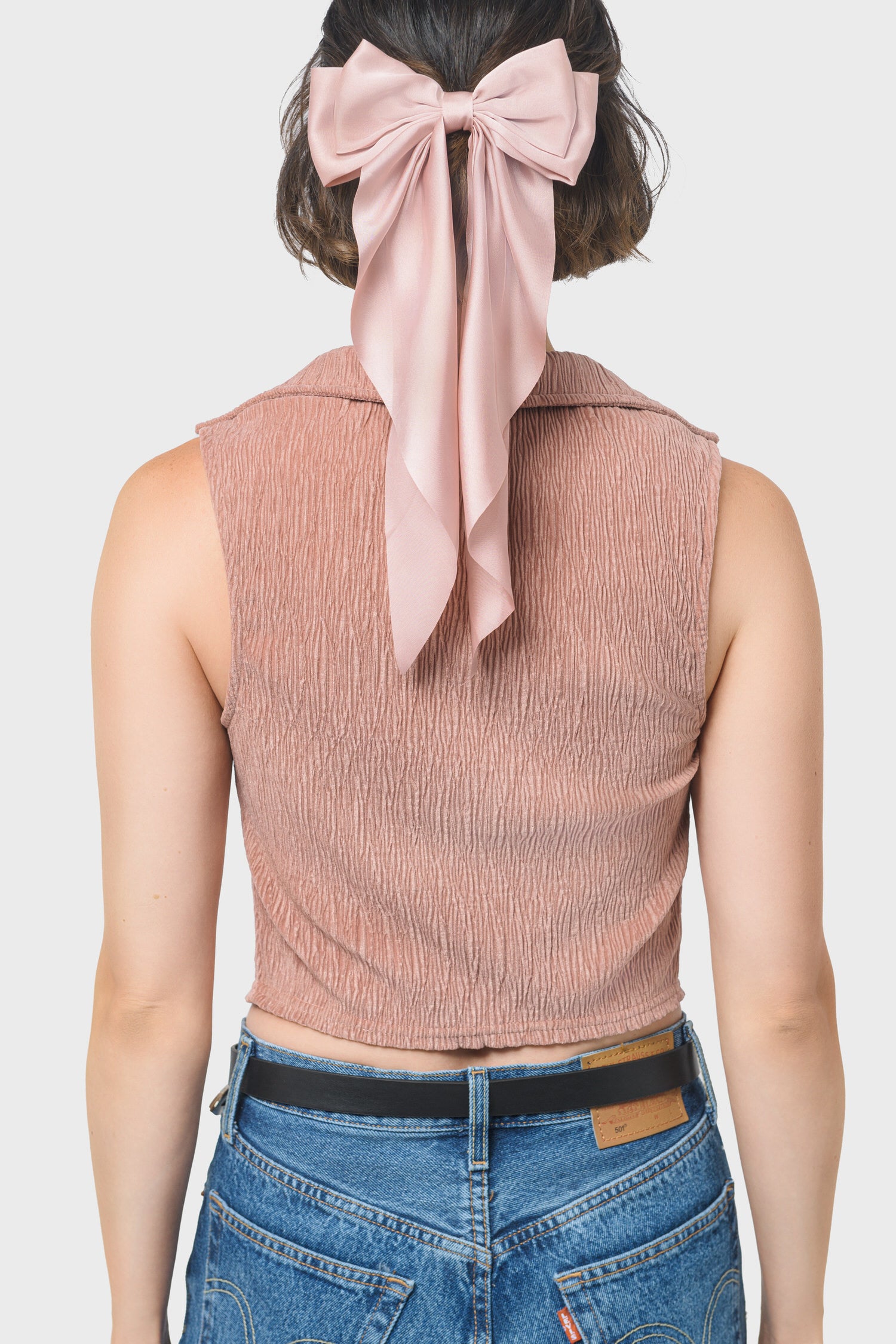 Retro Satin Bow