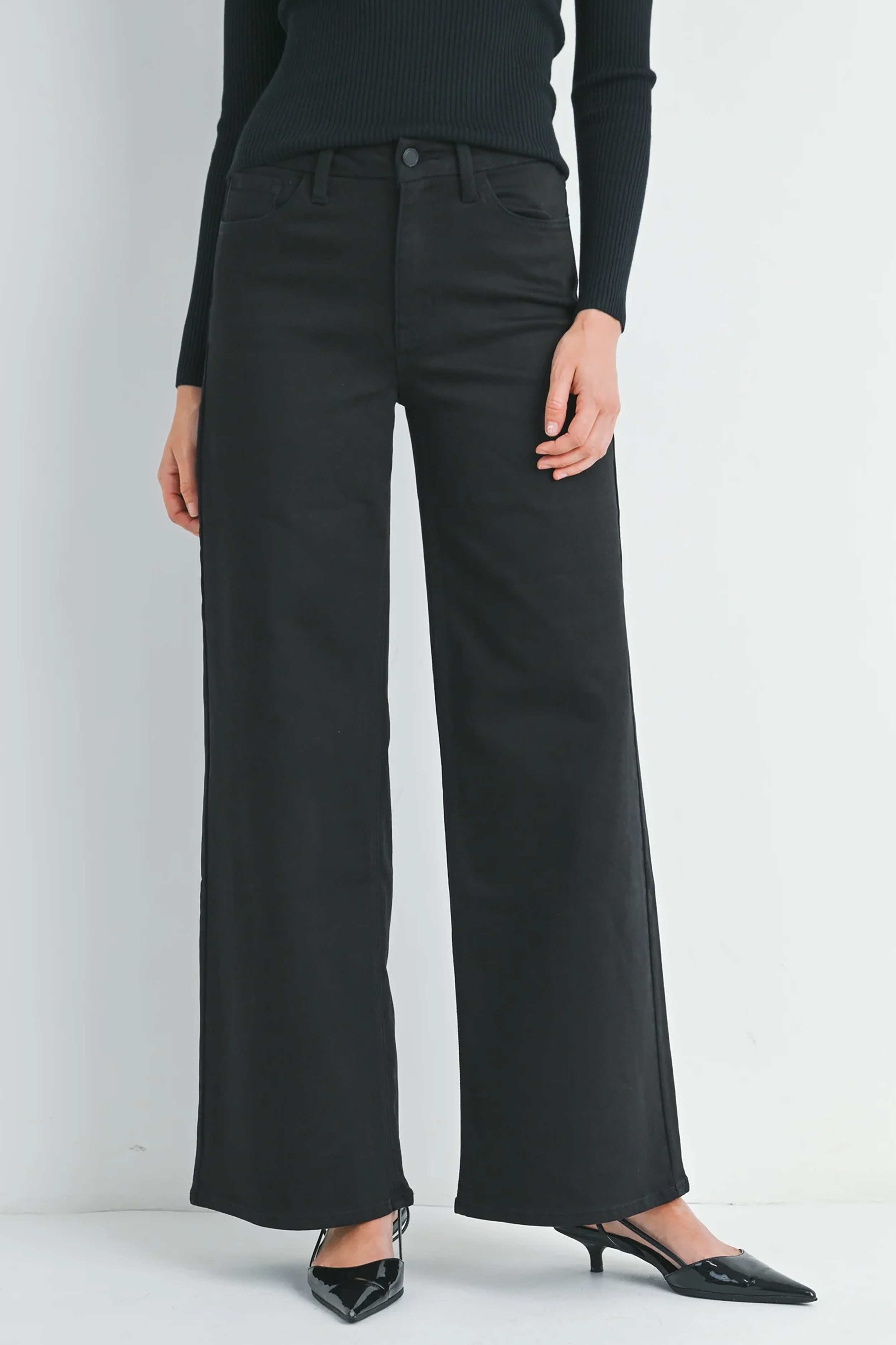 HR Palazzo Wide Leg in Black