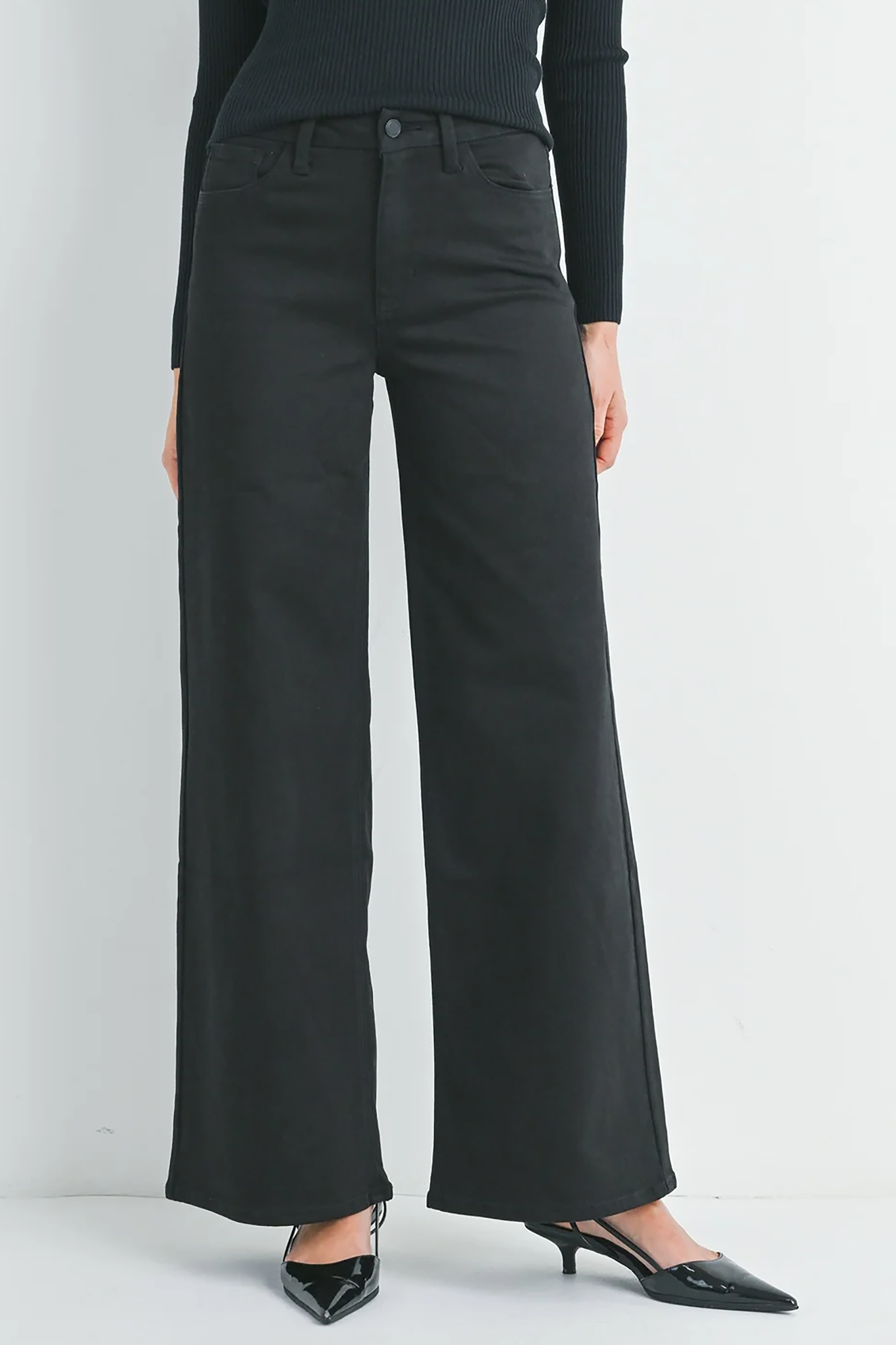 HR Palazzo Wide Leg in Black