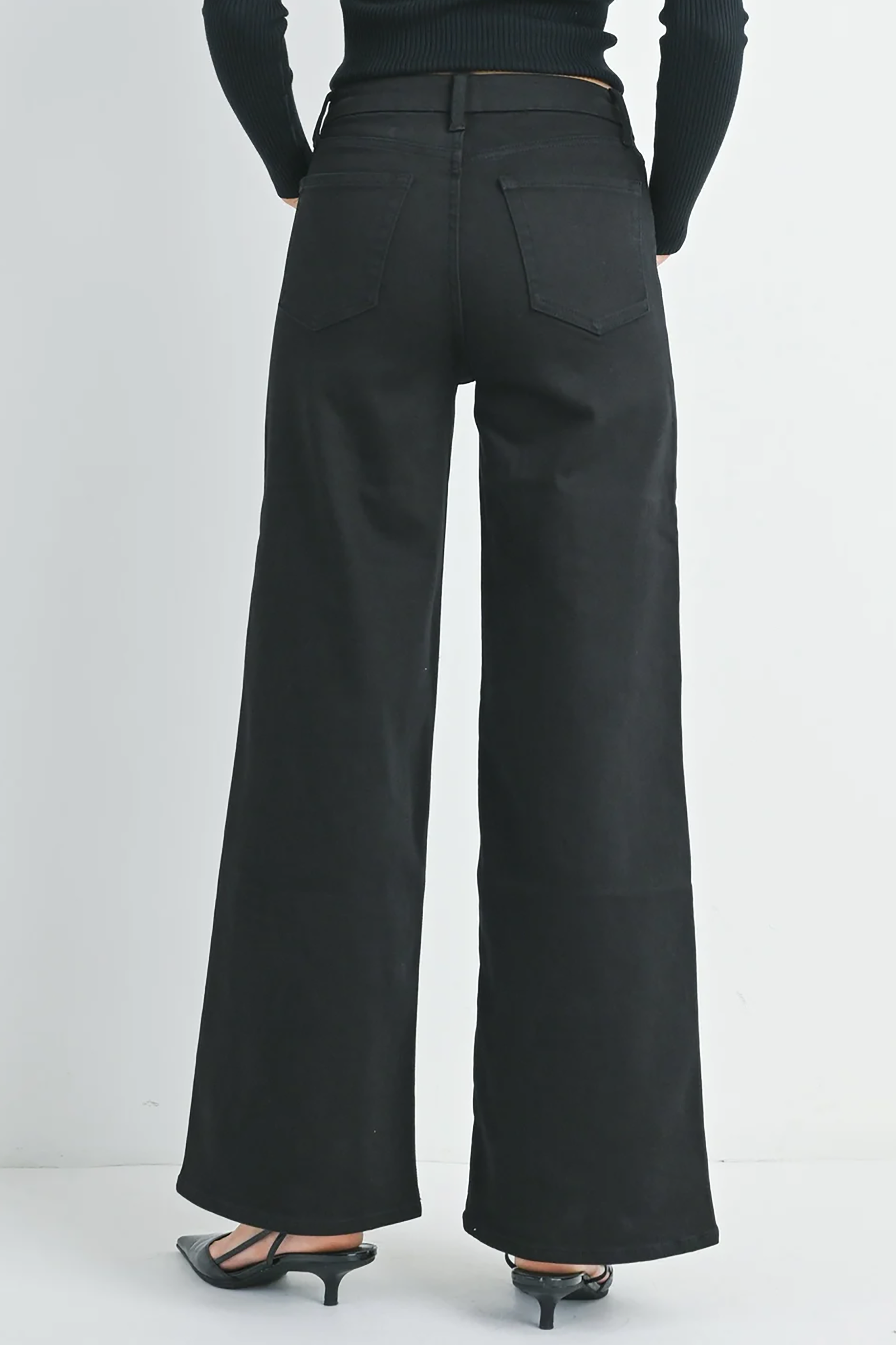 HR Palazzo Wide Leg in Black