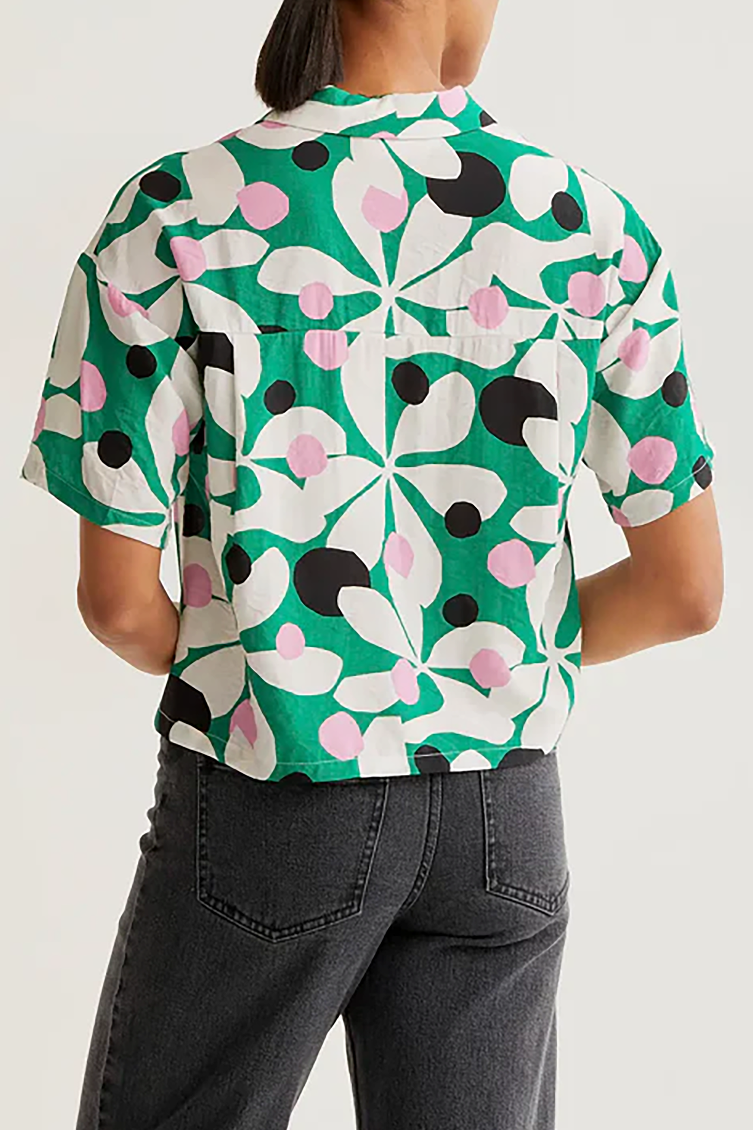 Hosta Print Shirt