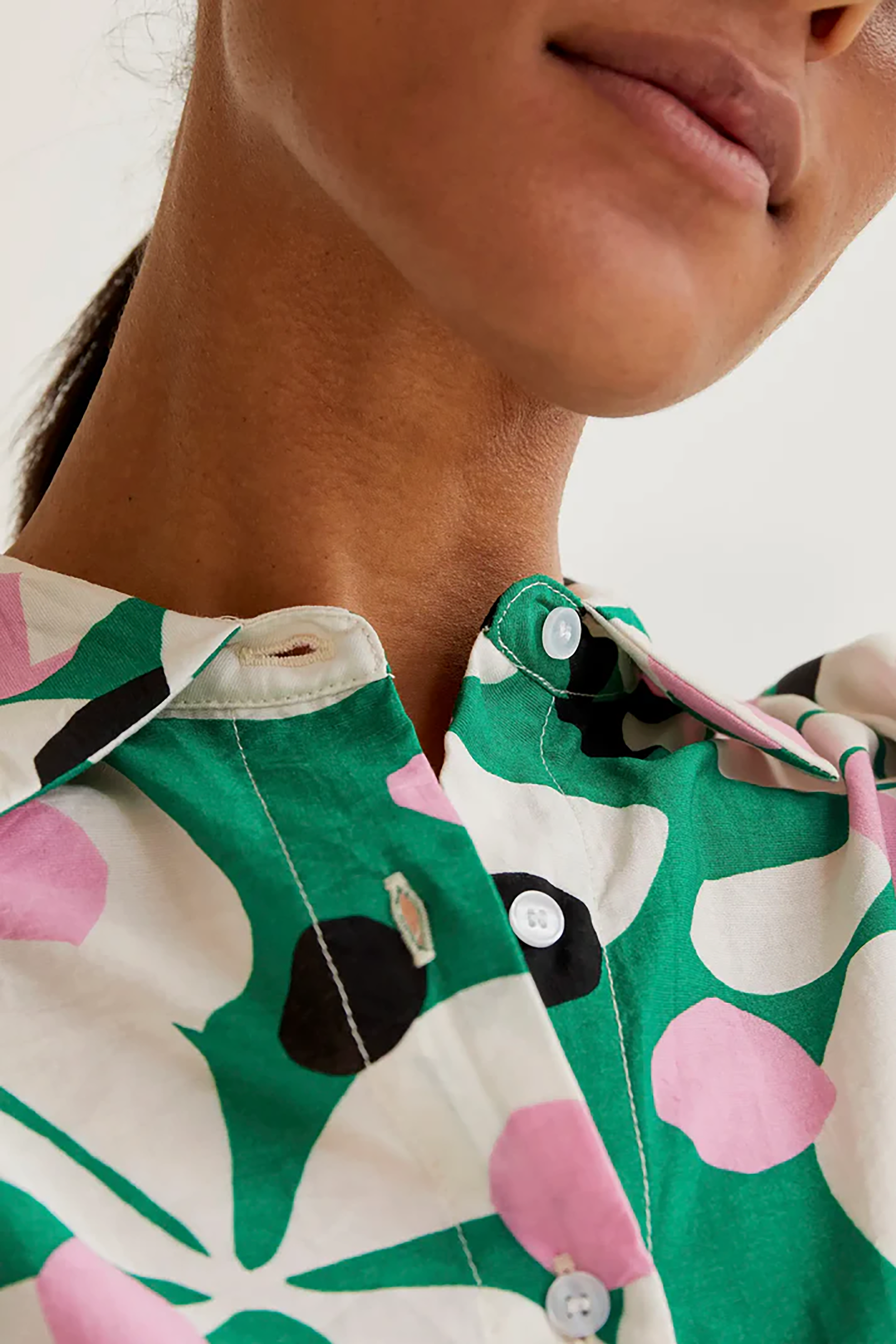 Hosta Print Shirt