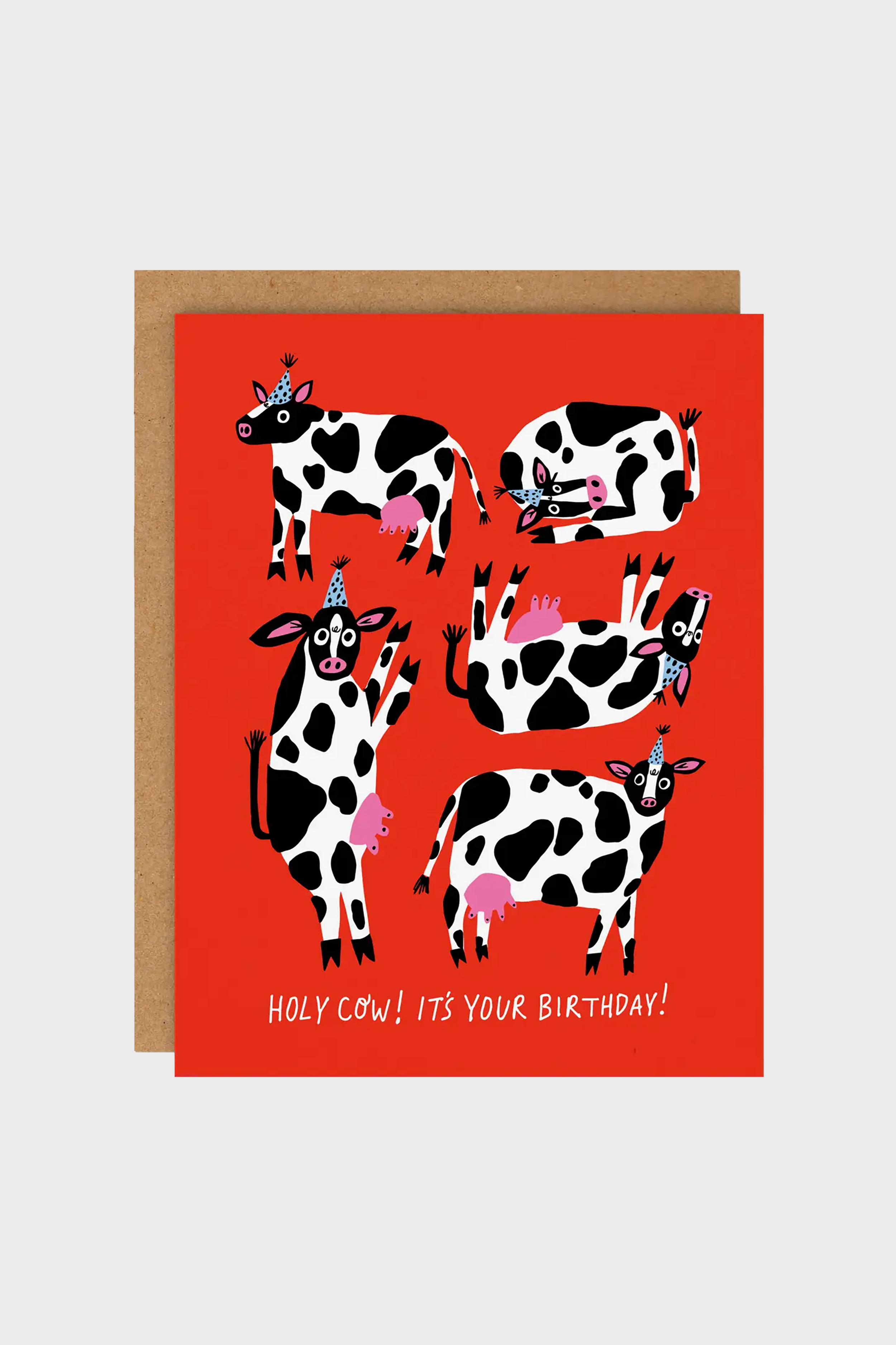 Holy Cow Birthday Card