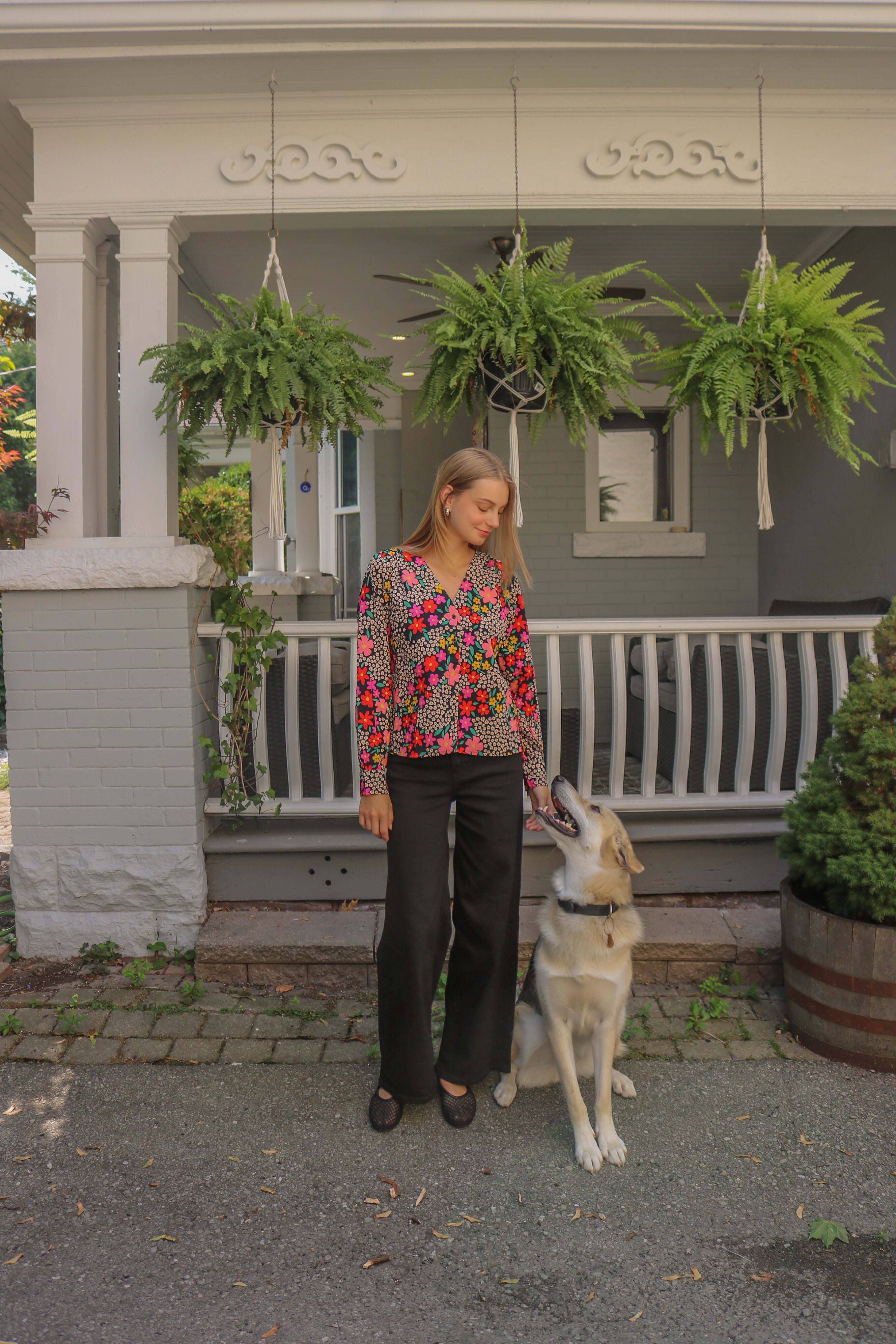 Giardino V Neck Shirt
