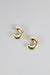 Want a chunky hoop earring without all the weight and pull? Look no further.