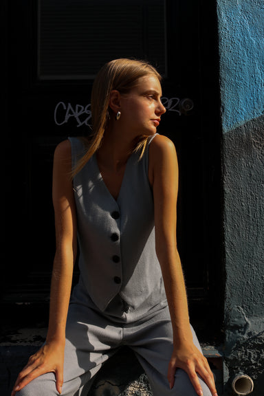 Women's Only Jayla Knit Vest in Abyss