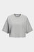 Women's JJXX Andrea Contrast Tee in Light Grey Melange