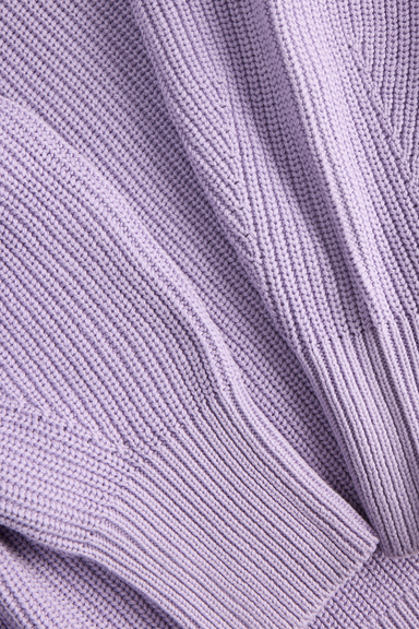 Women's JJXX Mila Knit Crew in Purple Rose